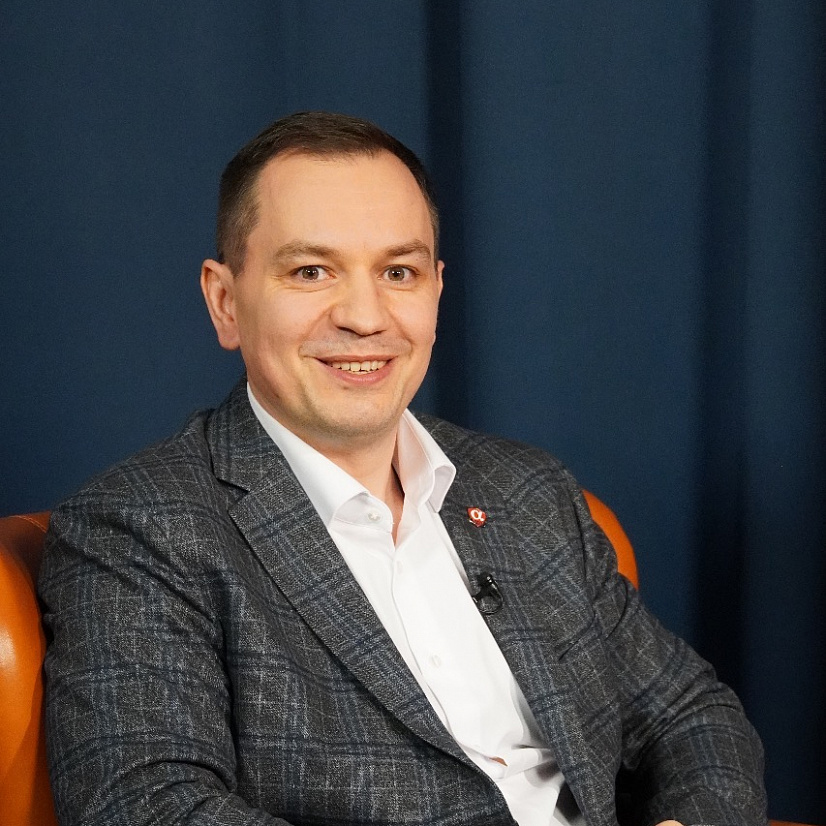 Герой программы Дмитрий Яшин, директор по информационным технологиям АльфаСтрахование-Жизнь.